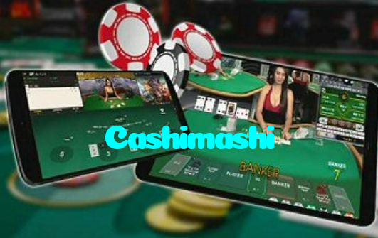 Cashimashi casino presented on mobile device in Pakistan with slots and live games